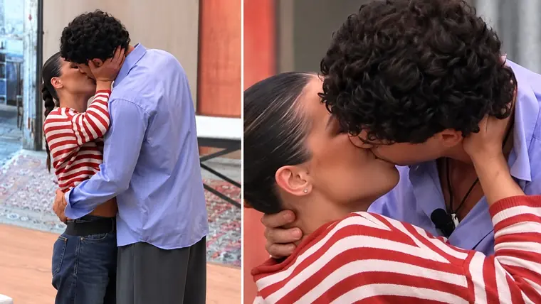 GF Vip, scatta il bacio tra Piera Meloni e Alessandro Roncaccia (Video)