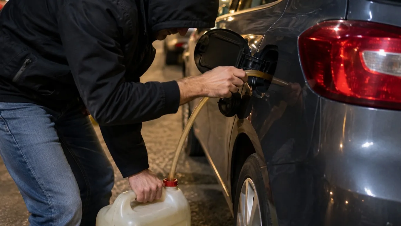 Napoli e Castellammare, tentano di rubare carburante dalle auto in sosta: tre denunciati