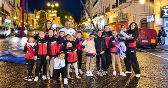 Torre Annunziata, la magia della danza aerea: protagoniste le giovani atlete dell'AUSE