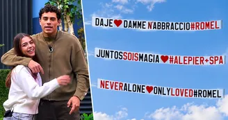 GF Vip, pioggia di aerei per Roncaccia e Piera Meloni: abbracci, baci e una frecciatina ad Alex Belli