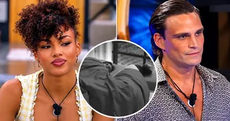 GF Vip, notte di coccole tra Megan Ria e Alessandro Varsi: scatta il bacio sotto le coperte?