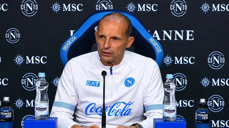 Allegri in conferenza: “Ho deciso di rinunciare al ricorso. Risultati? Parlare serve a poco”