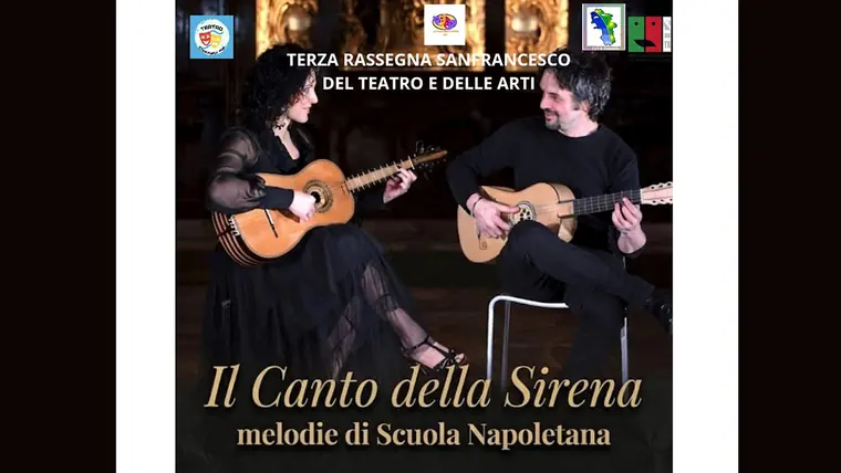 Torre Annunziata, Fiorenza Calogero e Marcello Vitale ne “Il canto della Sirena”