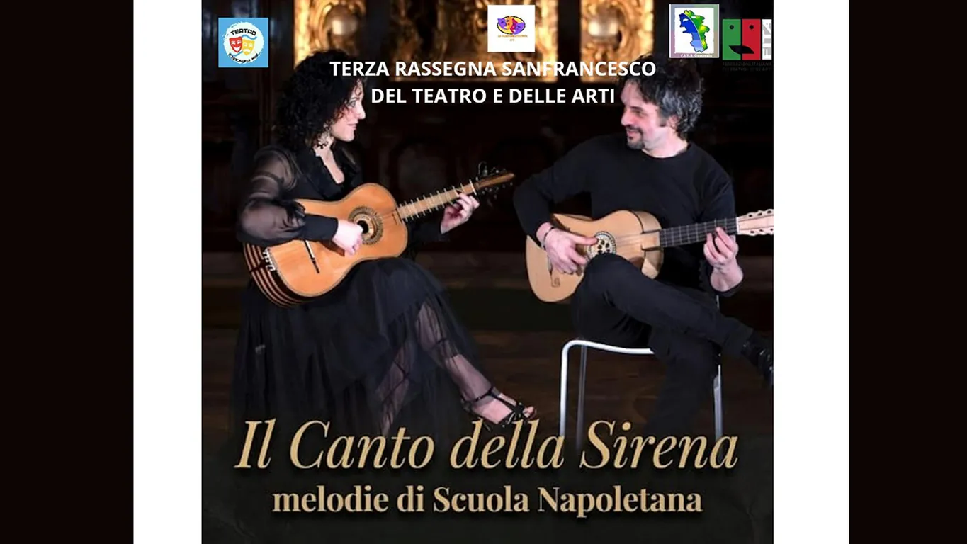 Torre Annunziata, Fiorenza Calogero e Marcello Vitale ne “Il canto della Sirena”