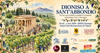 Pompei, il Tempio di Dionisio protagonista alla Borsa Mediterranea del Turismo Archeologico