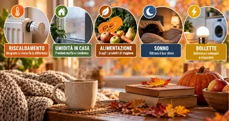Autunno, 5 consigli utili per risparmiare in casa e proteggere la salute