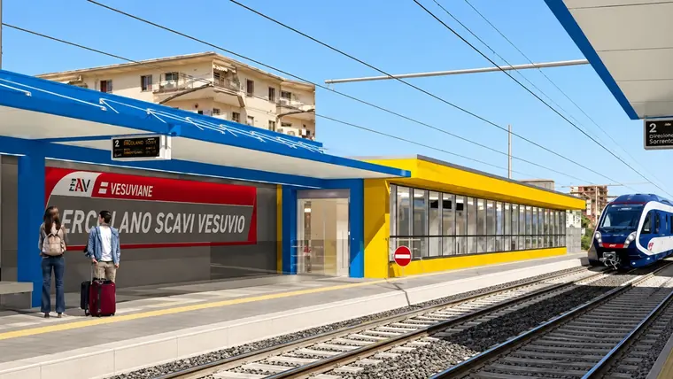 EAV, 70 milioni per riqualificare le stazioni: Casillo parte da Ercolano