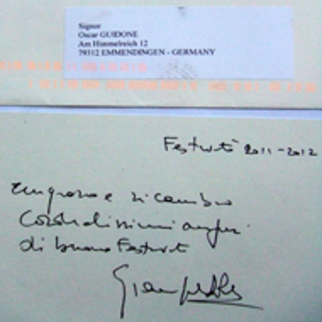 Guidone scrive al ministro della Difesa. Di Paola risponde