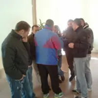 La protesta dei disoccupati della cooperativa "Progetto e Futuro" 