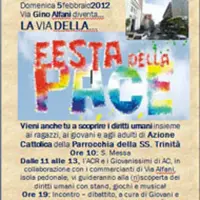 Festa della Pace in via Gino Alfani con l´ACR della SS. Trinità