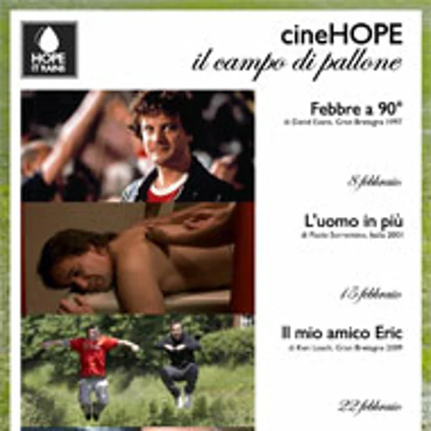 "CineHope", rassegna di cinema e libri al Circolo Professionisti e Artisti