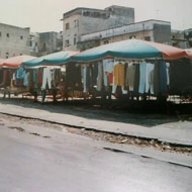 La fiera del mercato storico tradizionale a Torre Annunziata