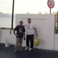 I Torresi nel mondo ripuliscono il muro della Rampa Nunziante