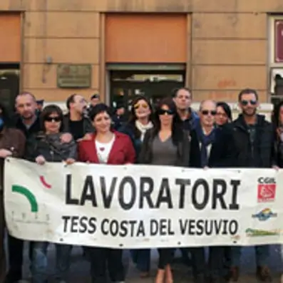 Tess Costa del Vesuvio, i lavoratori scrivono a Caldoro