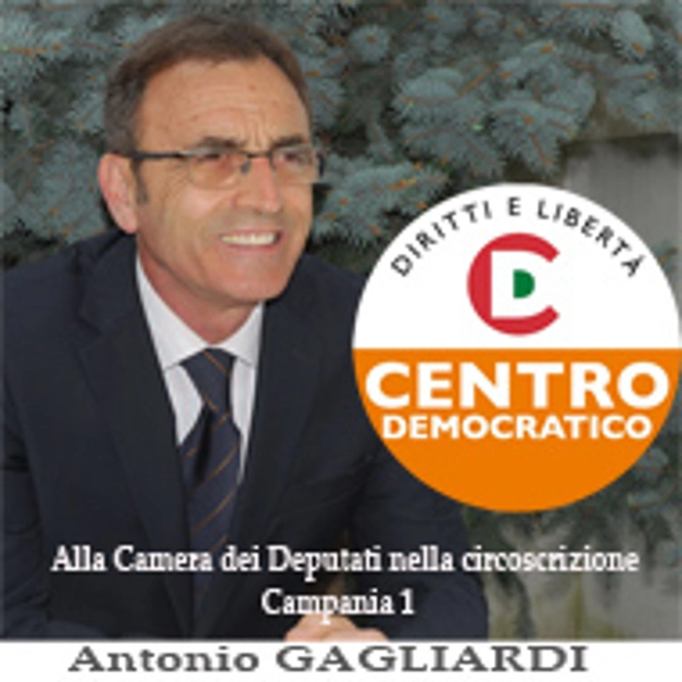 Il torrese Gagliardi candidato al quarto posto con Centro Democratico