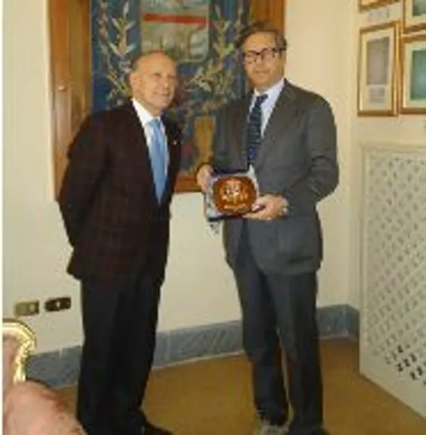 Pompei. D´Alessio incontra il marchese Pierluigi Sanfelice