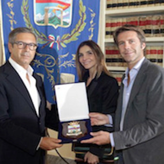 Pompei. Visita del Principe Emanuele Filiberto di Savoia