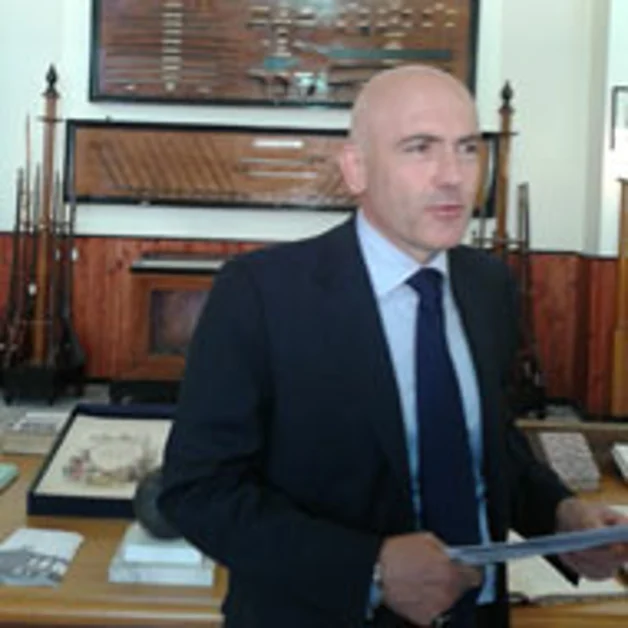 Visita allo Spolettificio del sottosegretario alla Difesa Gioacchino Alfano 