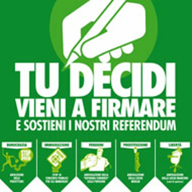 Torre del Greco. Sottoscrizione cinque referendum