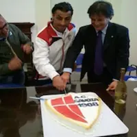 Festa al Comune per il Savoia: la squadra ricevuta dal sindaco Starita