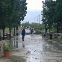 Ercolano. Pioggia forte, chiusi gli Scavi