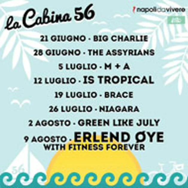 La Cabina 56, terzo appuntamento sabato 5 luglio