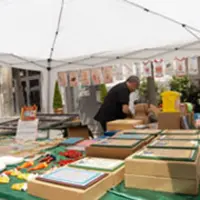 Mercatini dell´artigianato in piazza Ernesto Cesàro