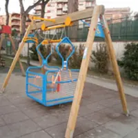 Torre del Greco. Giostre per disabili al Parco "D´Acquisto"