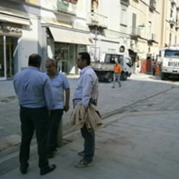 Torre del Greco. Ripartono i lavori nelle strade del centro 