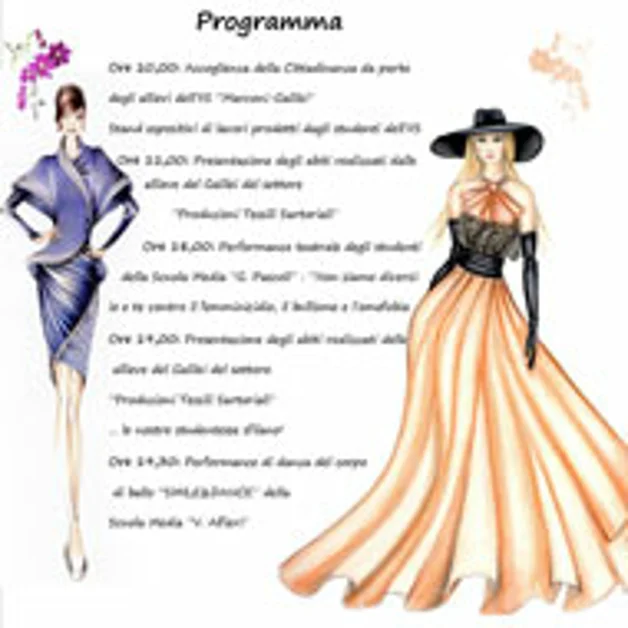 Istituto "Marconi", sfilata con abiti realizzate dalle allieve