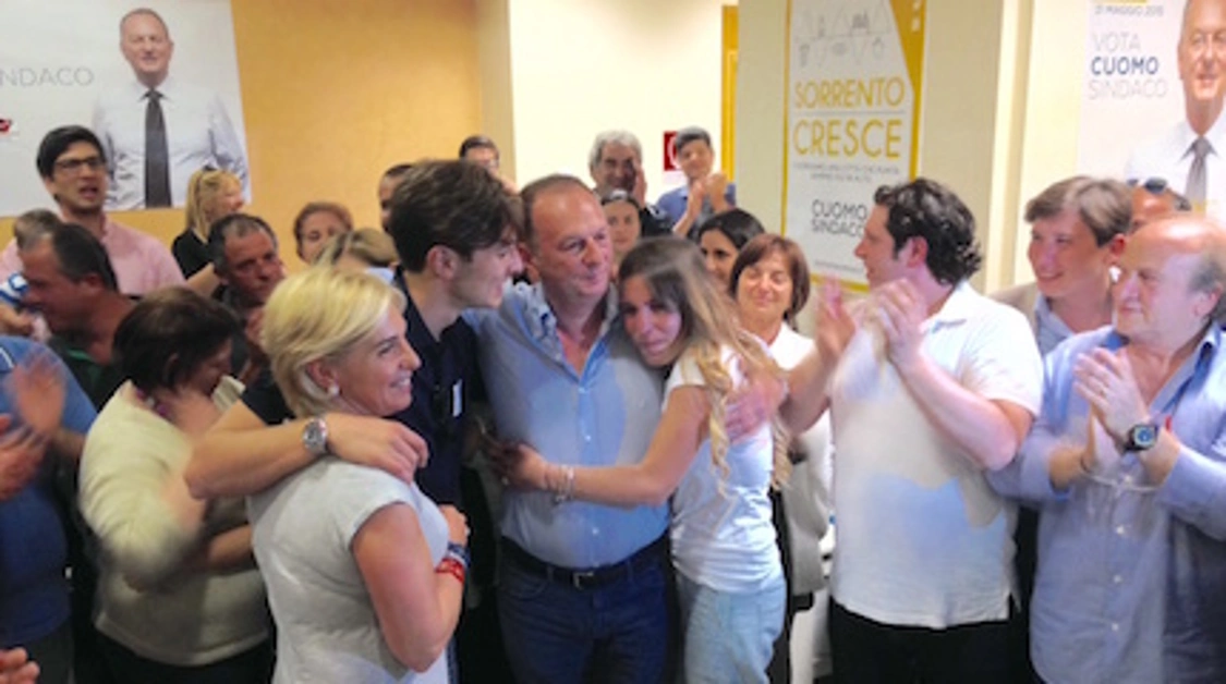 Sorrento - Elezioni comunali, Giuseppe Cuomo riconfermato sindaco