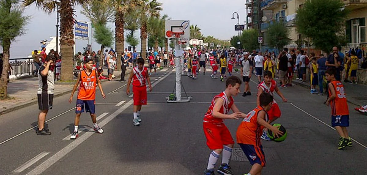 Torre del Greco - Minibasket regionale, manifestazione in via Litoranea