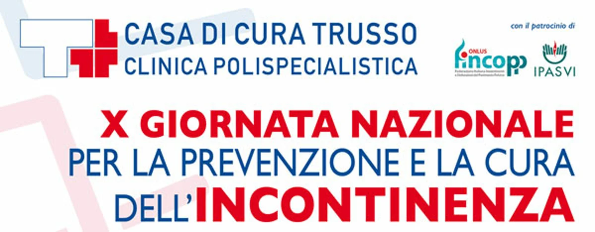Ottaviano - Prevenzione dell'Incontinenza, visite gratuite alla Clinica Trusso