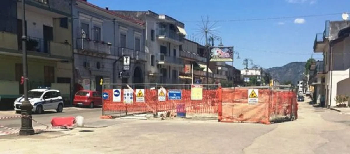 Poggiomarino - Lavori in via Iervolino, istituito il senso unico