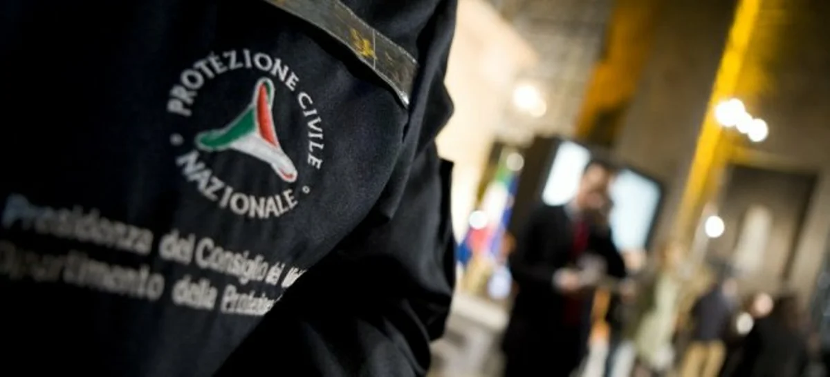 Portici - Emergenza idrica di domenica 19 luglio, postazione di assistenza della Protezione Civile