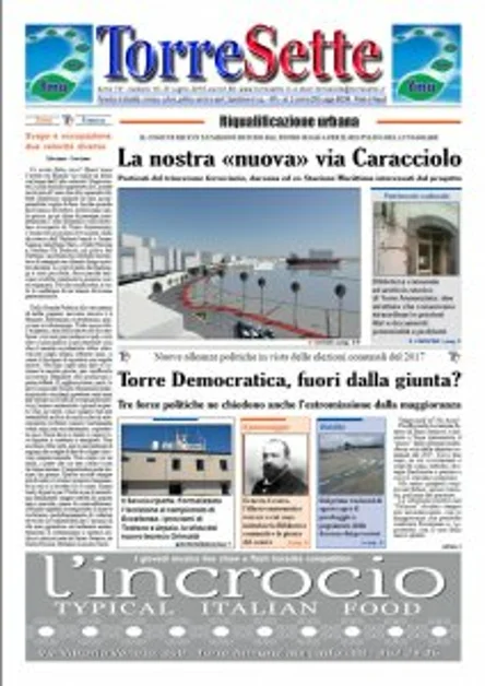 TorreSette in edicola da venerdì 31 luglio 2015