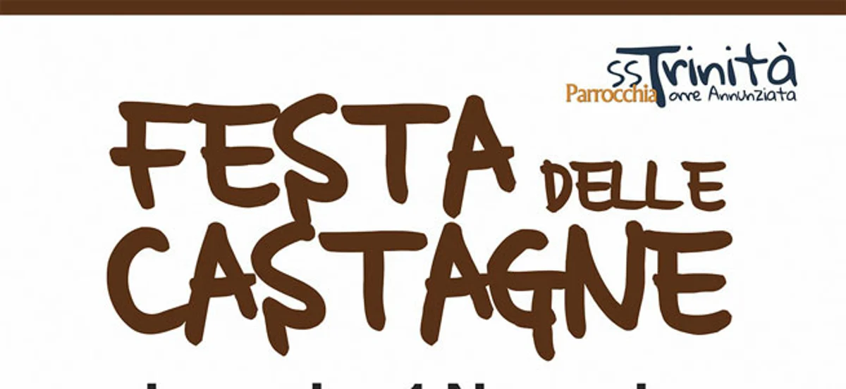 Torre Annunziata - La "festa delle castagne" alla Parrocchia della SS. Trinità