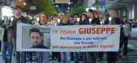 Torre del Greco - Fiaccolata per Giuseppe Di Meglio, scomparso il 18 giugno scorso