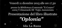 Presentazione del libro illustrato "Oplonia" alla biblioteca comunale
