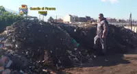 Boscoreale - Finanzieri scoprono area di 1.000 mq adibita a discarica illegale, denunciato 54enne