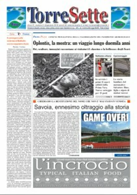 TorreSette in edicola da venerdì 22 gennaio 2016