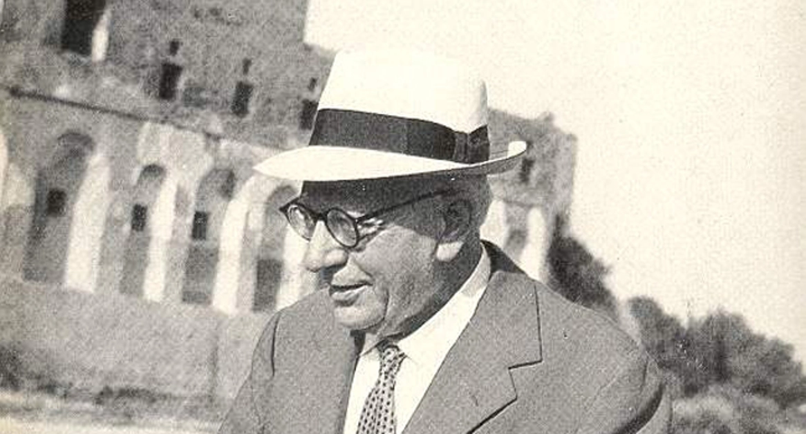 Pompei - Conferenza del prof. Mario Torelli sui "Monumenti funerari a schola"