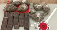 Benevento - Guardia di Finanza sequestra oltre 2 kg di droga in uno stabile di zona Capodimonte