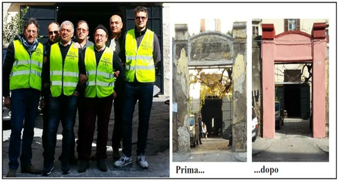 Torre Annunziata - I LOA riqualificano la sede degli stradini comunali