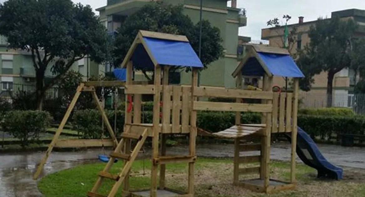 Ercolano - Parco Belvedere, nuove giostre e videosorveglianza