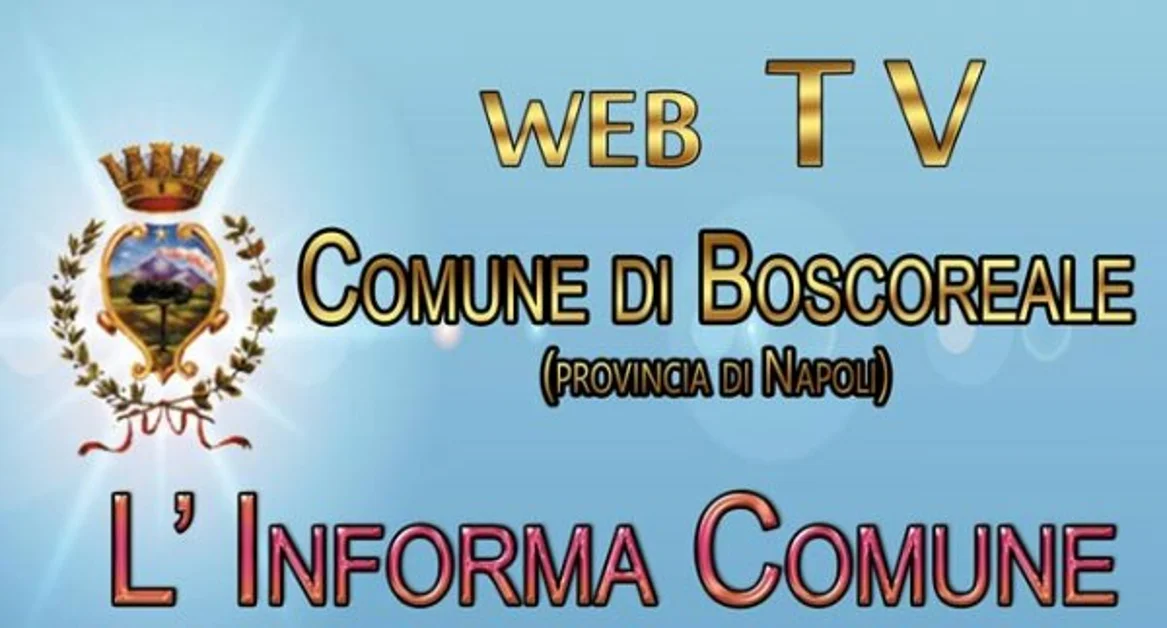 Boscoreale - Nasce la web tv del Comune