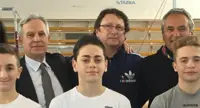 Castellammare di Stabia - Ginnastica artistica, visita del D.T. nazionale Maurizio Allievi