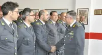 Castellammare di Stabia - GdF, visita del Gernerale Riccardo Piccinni