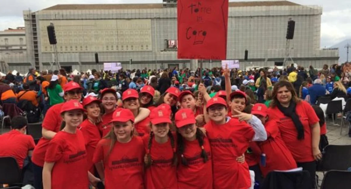 Torre del Greco - I ragazzi di Torre in Coro a "La Piazza Incantata" a Napoli