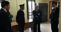 Napoli - Il presidente De Luca visita la caserma dell'Arma di Secondigliano